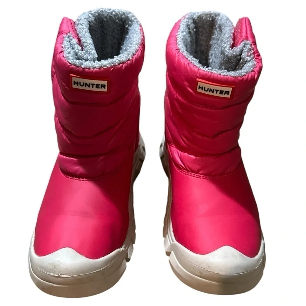 EUC - Hunter Interpid Snow Boots - Size UK2 (US2.5)
